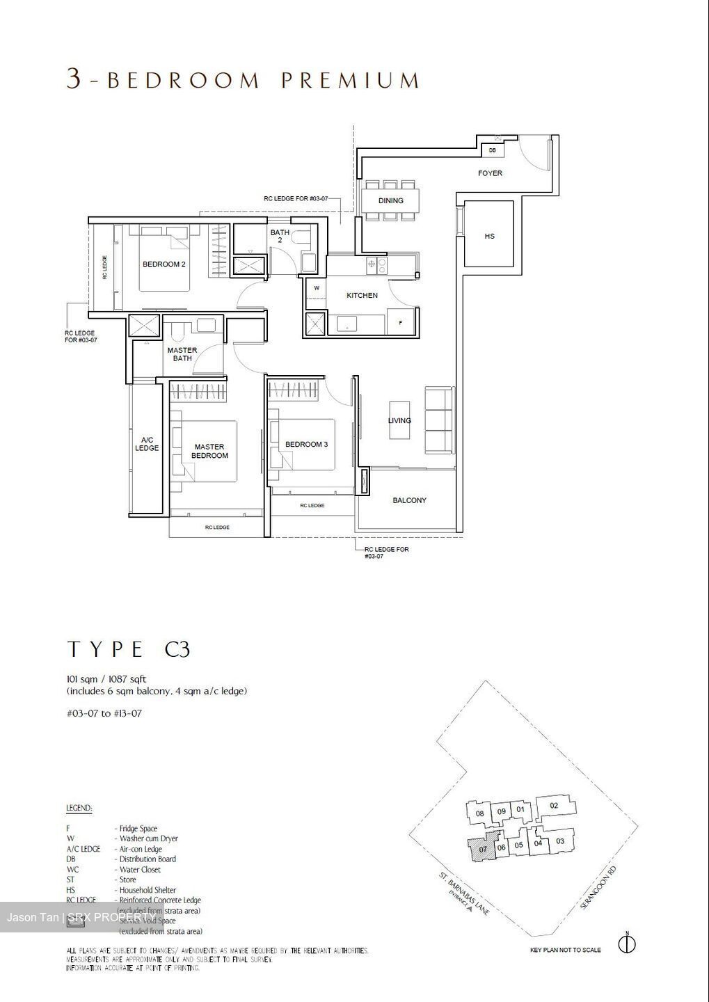 Saint Barnabas Lane (D12), Condominium #603501061